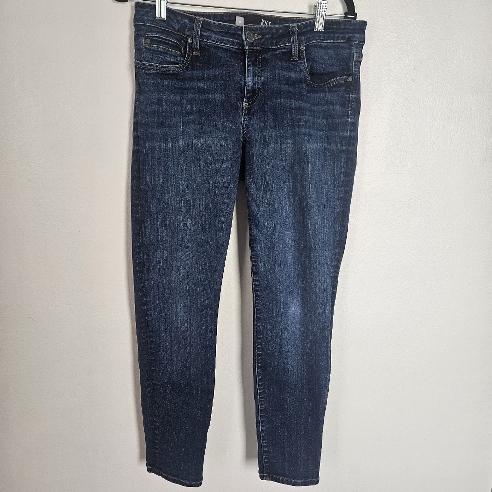 Kut from the Kloth Womens Dark Wash Skinny Jeans‎ Size 8